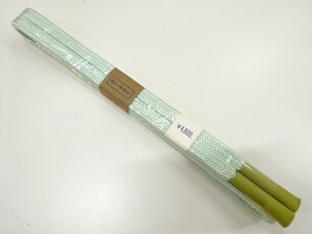 JAPANESE KIMONO / UNUSED HAND-TIED OBIJIME